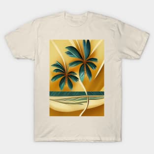 Tropical palm 9 T-Shirt